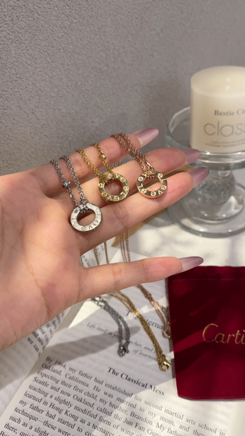 X740 Women's Titanium Steel Fashion Necklace Jewelry