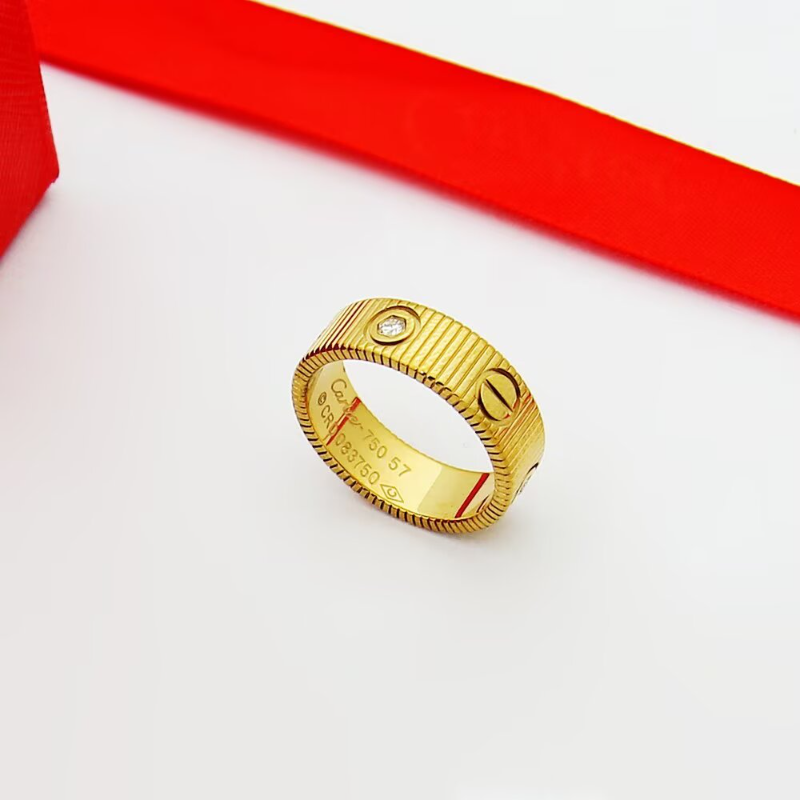 CAR61 carter new style LOVE ring for men and women with logo high quality