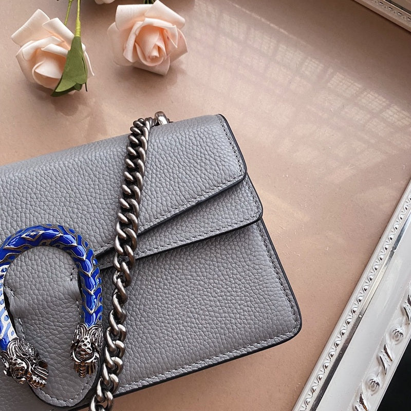 GGP10 Classic Women's Shoulder Bag Original Leather Crossbody Bag 25-14-8cm