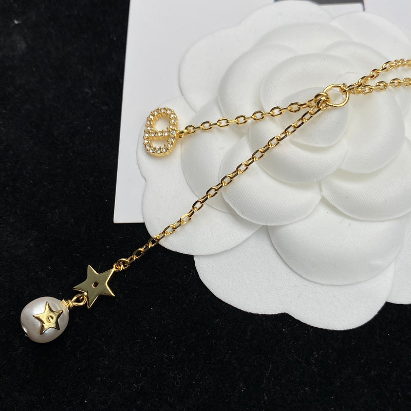 DIN35 Necklace plating gold Jewelry