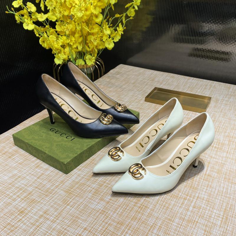 GGS14 Women Leather 7.5CM shoes size 36-40 with box