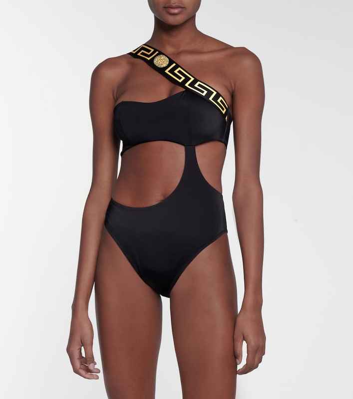 8933 Ladies summer one-piece swimsuit, simple and comfortable