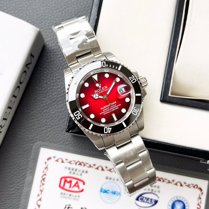 RW14 Men's mechanical watch with 316L steel case 41*13mm