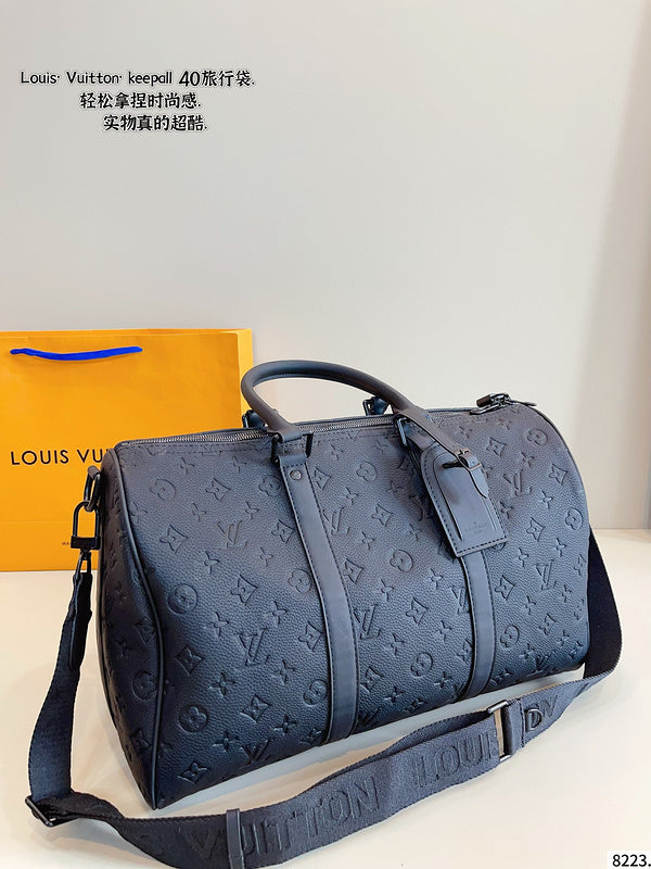 MLP27 Leather Bag 40-20-25CM Travel for women and men Bags