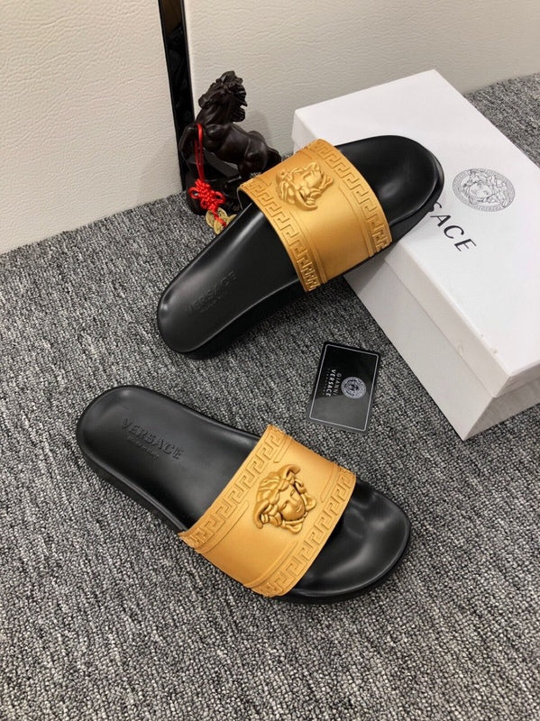 YVS1 shoes man and women slippers with all packaging