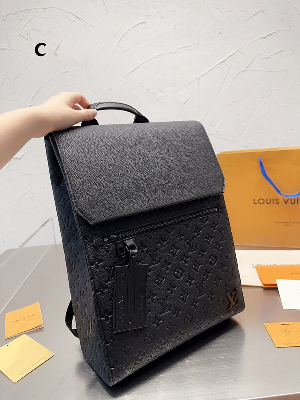 MLP37 Leather Bag 30-40CM backpack for women and men Bags