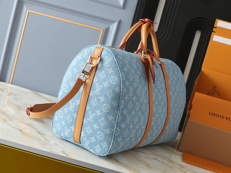 LLP201 Leather Bag 45-27-20CM Travel for women and men Bags