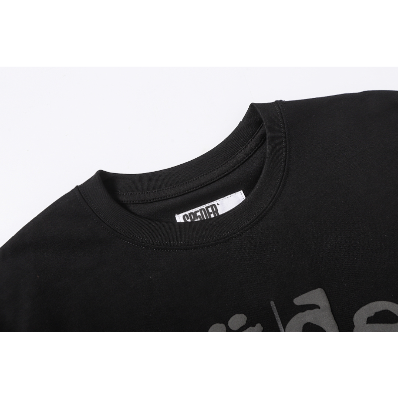 SPC23  New men's and women's summer pure cotton top T-shirt clothing