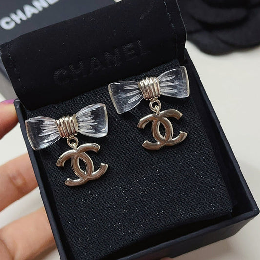 A1155  Women's bow earrings and jewelry