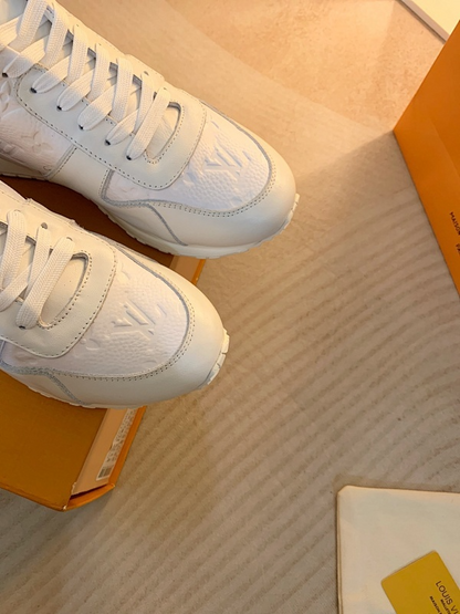 OLS43 Leather women 35-42 And men 40-46 sneakers shoes With box