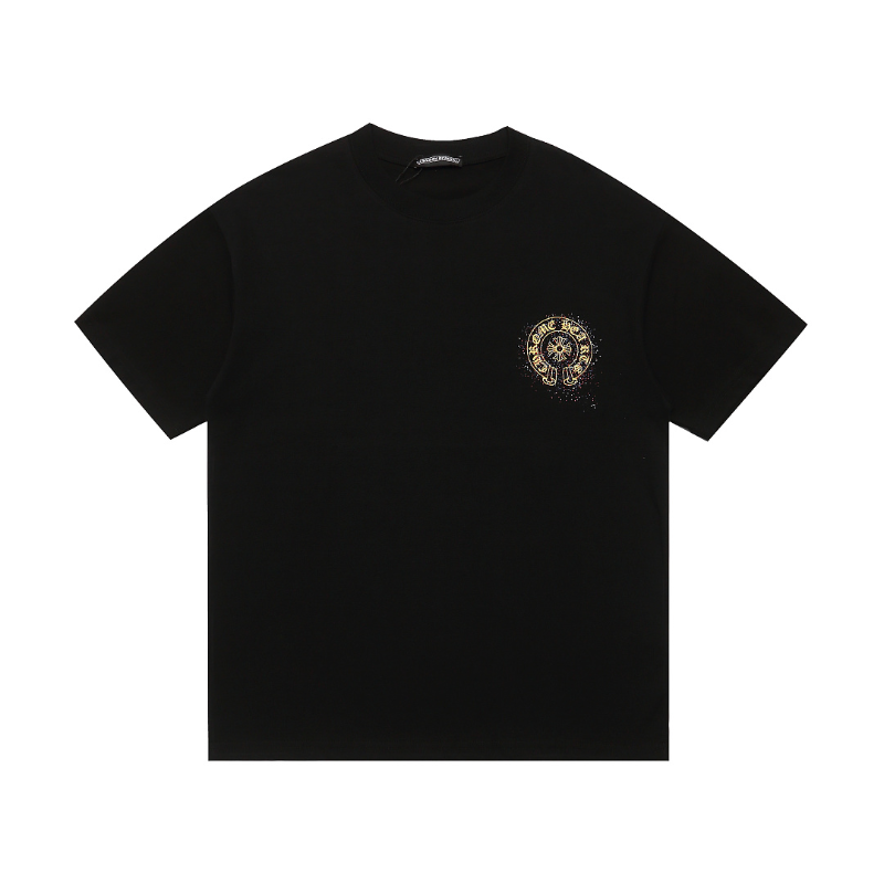 KLC32  New high-quality men's and women's summer pure cotton T-shirt short sleeved top clothing