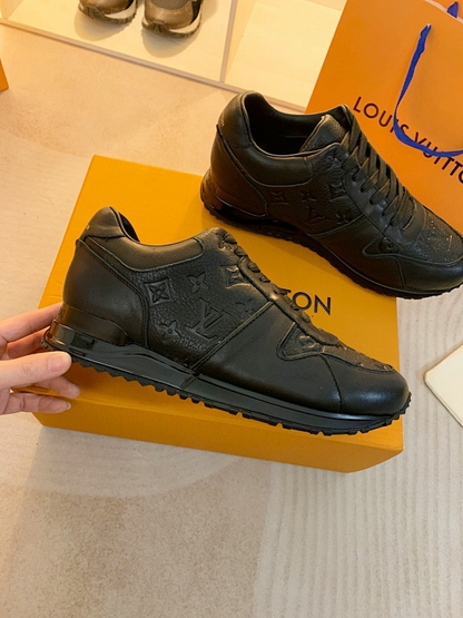 OLS43 Leather women 35-42 And men 40-46 sneakers shoes With box