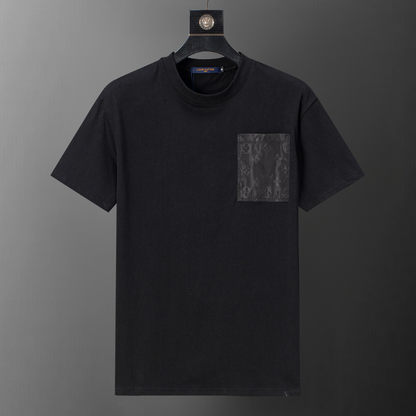 LVC206 New men's summer pure cotton top and short sleeved clothing
