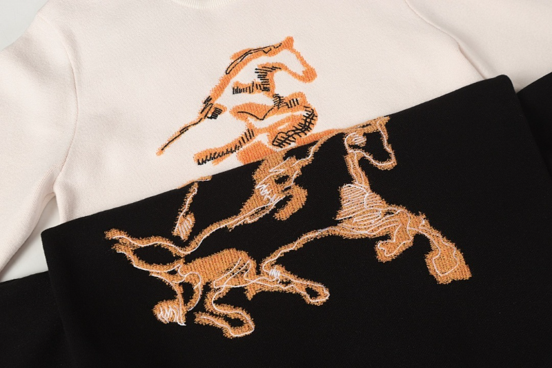 BUC033  Autumn and winter new high-quality men's and women's fashion brand new sweater jacquard letter clothing
