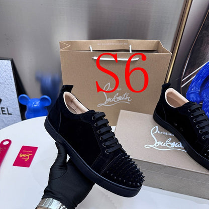 MCLS12 Women 35-40 and Men 40-45 Leather Shoes With Box