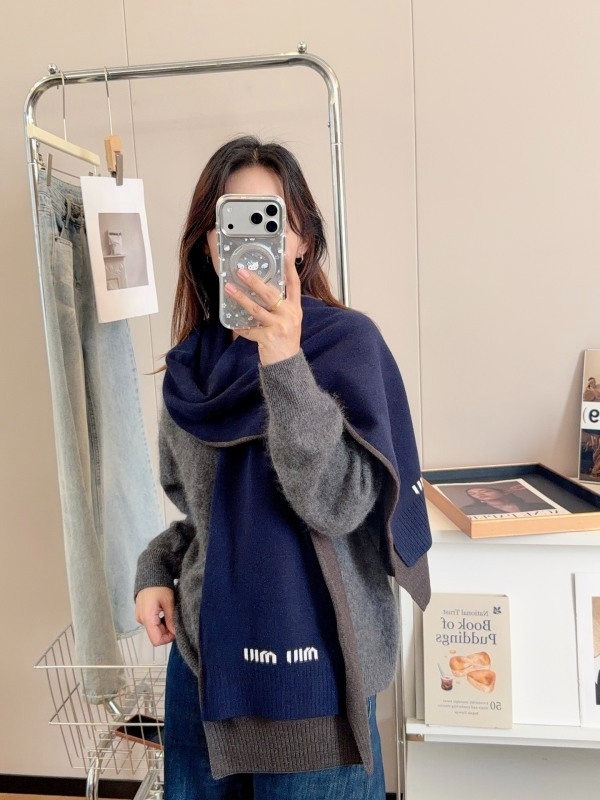 XMC2 Cashmere blend 30-180CM Scarf