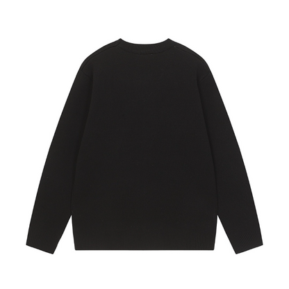 LOC41 Autumn and winter new high-quality men's and women's fashion brand new sweater jacquard letter clothing