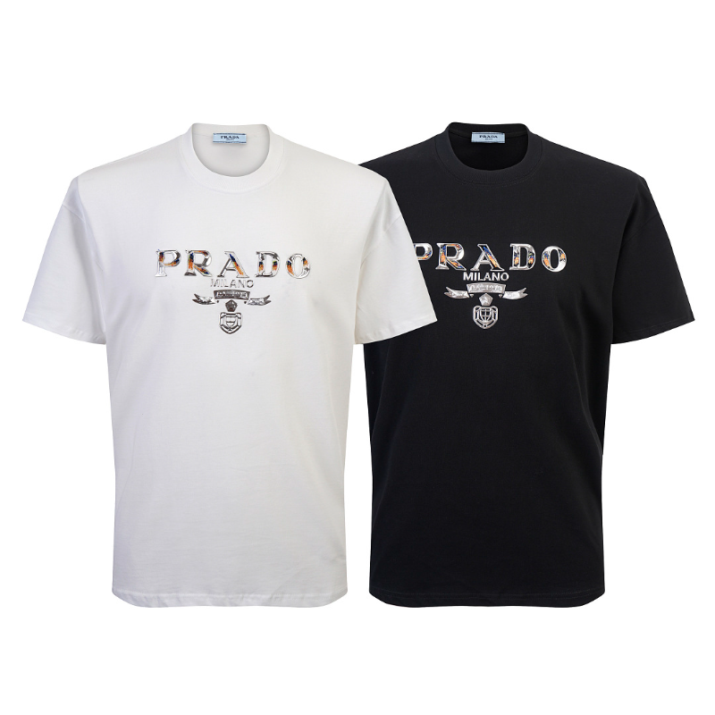 PRC30 New men's and women's summer pure cotton top T-shirt Clothing