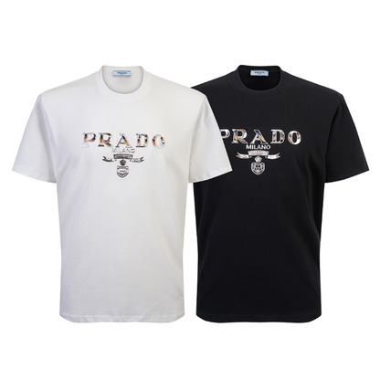 PRC30 New men's and women's summer pure cotton top T-shirt Clothing