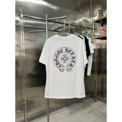 KLC32  New high-quality men's and women's summer pure cotton T-shirt short sleeved top clothing