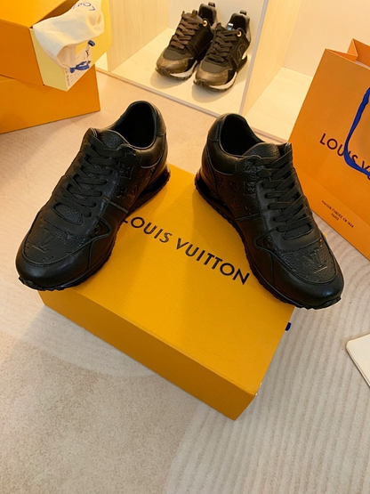 OLS43 Leather women 35-42 And men 40-46 sneakers shoes With box