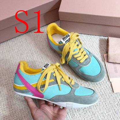 GMS1 Leather Women 35-40 shoes with box