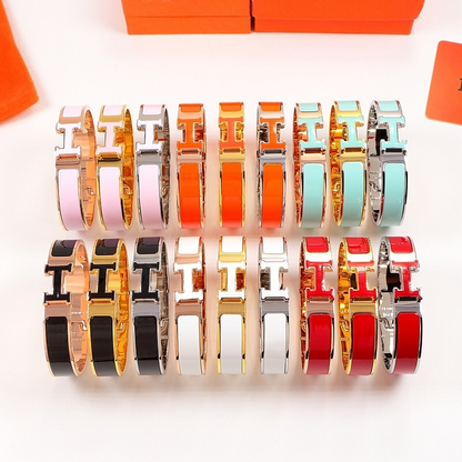 HB3 Classic stainless steel bracelet with H logo, high-quality jewelry