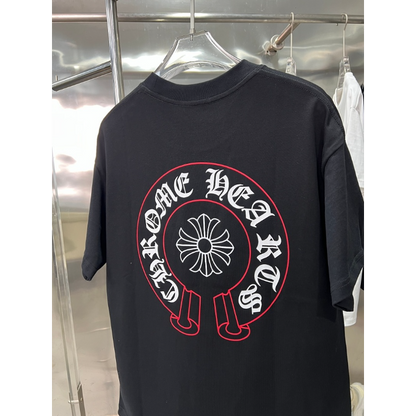KLC34  New high-quality men's and women's summer pure cotton T-shirt short sleeved top clothing
