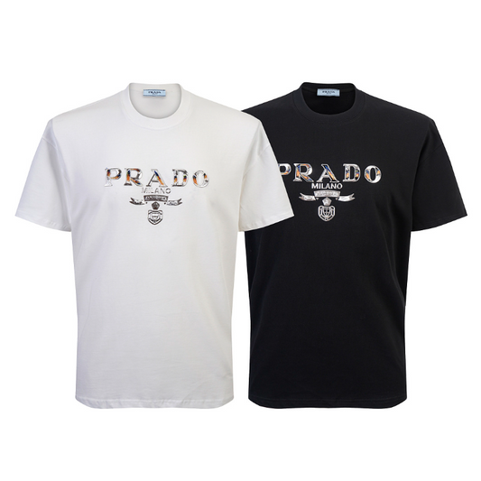 PRC88 New men's and women's summer pure cotton top T-shirt Clothing