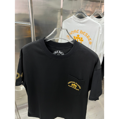 KLC33 New high-quality men's and women's summer pure cotton T-shirt short sleeved top clothing