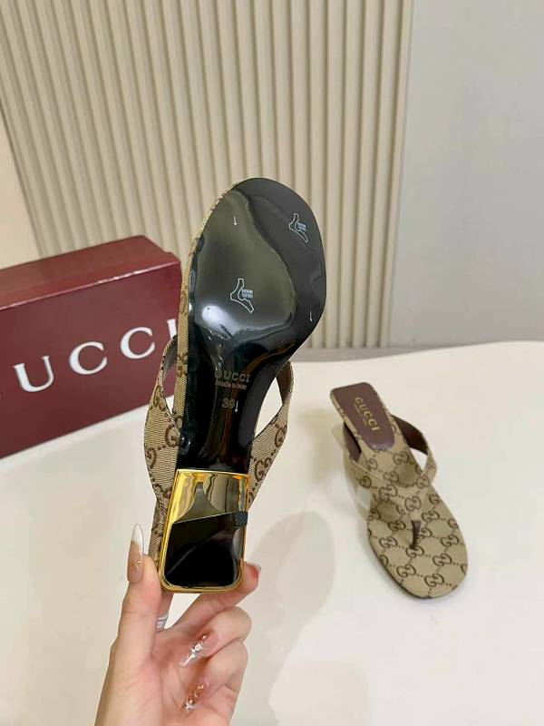 SHGS2 Women slipper high heels Shoes 35-43 with box