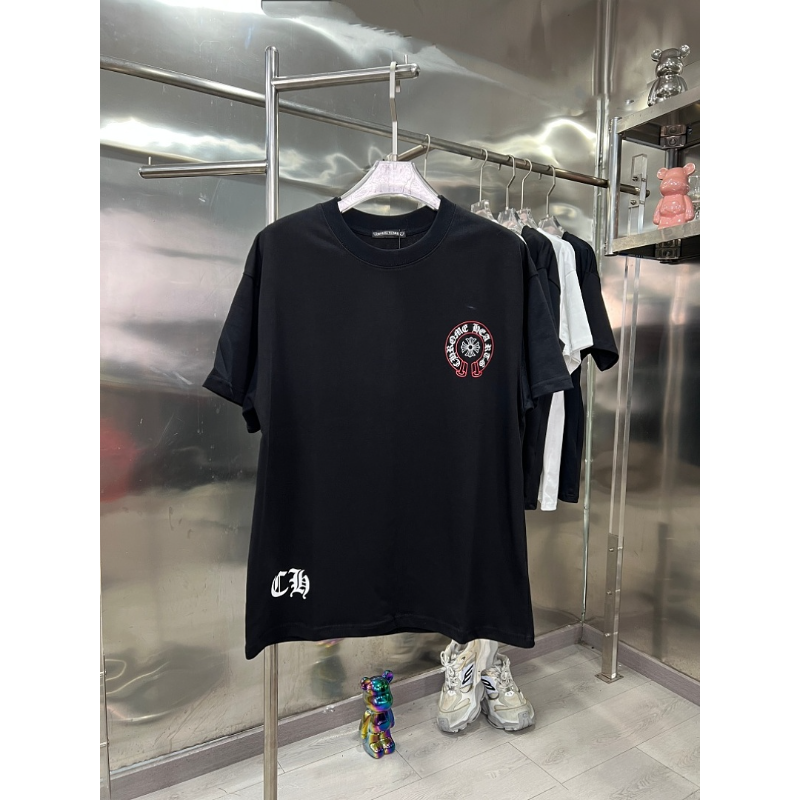 KLC34  New high-quality men's and women's summer pure cotton T-shirt short sleeved top clothing