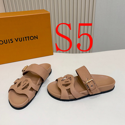 SHLS02 Man And Women slipper Shoes 35-45 with box