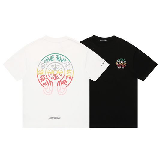 KLC30  New high-quality men's and women's summer pure cotton T-shirt short sleeved top clothing