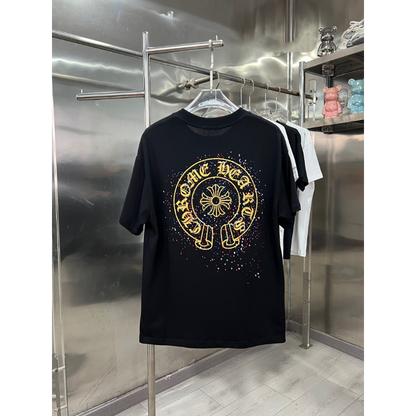 KLC32  New high-quality men's and women's summer pure cotton T-shirt short sleeved top clothing