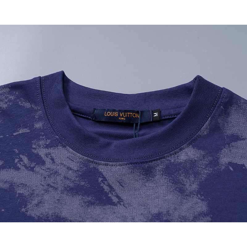 LVC203 New men's summer pure cotton top and short sleeved clothing