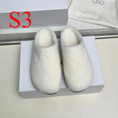 GAS1 Wool Women Shoes 35-41 cotton slippers with Box