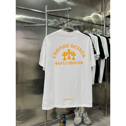 KLC33 New high-quality men's and women's summer pure cotton T-shirt short sleeved top clothing