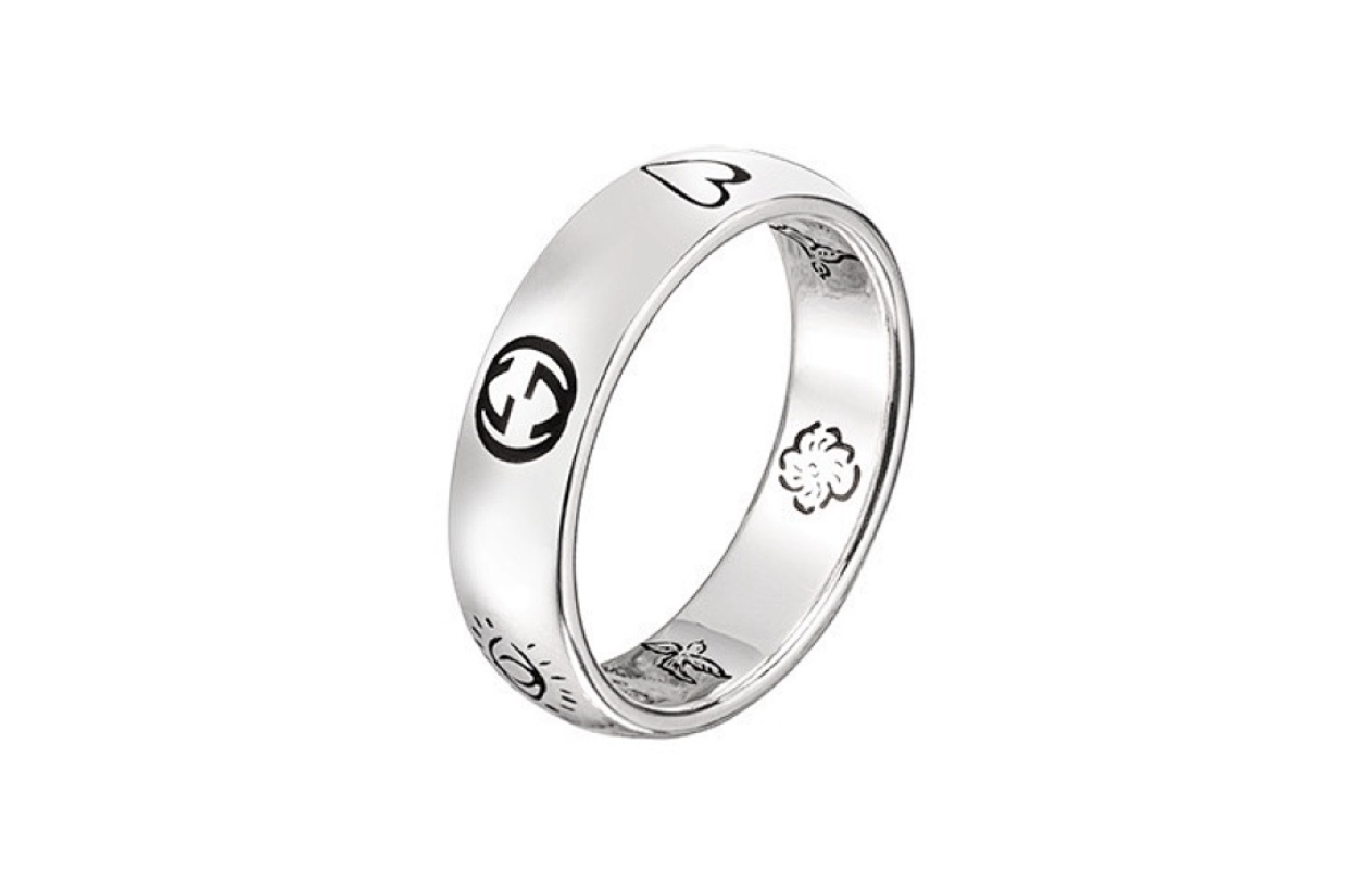 J153  Men's and women's universal titanium steel ring jewelry