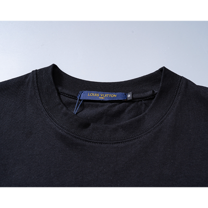 LVC206 New men's summer pure cotton top and short sleeved clothing