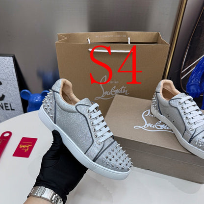 MCLS11 Women 35-40 and Men 40-45 Leather Shoes With Box