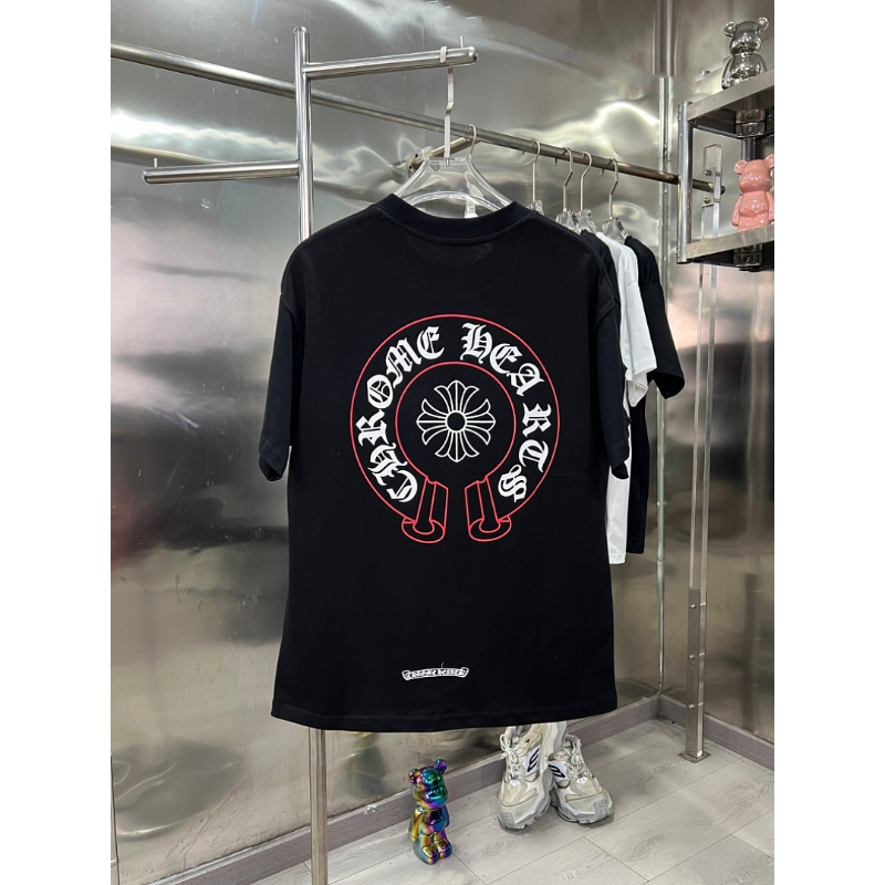 KLC34  New high-quality men's and women's summer pure cotton T-shirt short sleeved top clothing