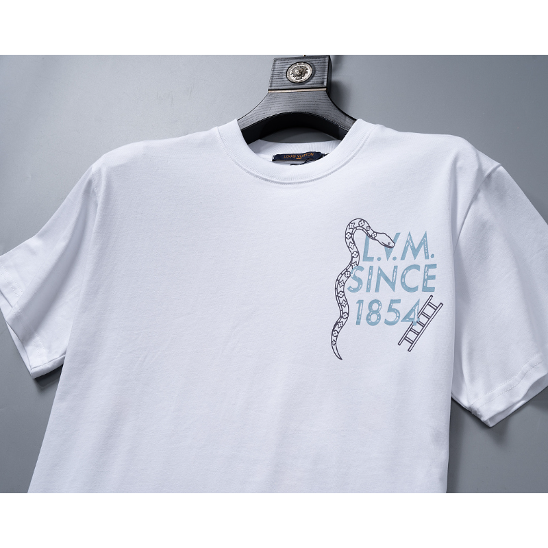 LVC205 New men's summer pure cotton top and short sleeved clothing