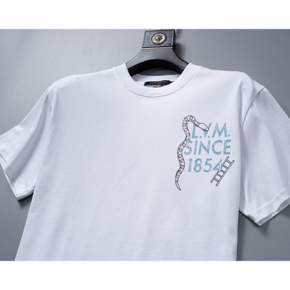 LVC205 New men's summer pure cotton top and short sleeved clothing