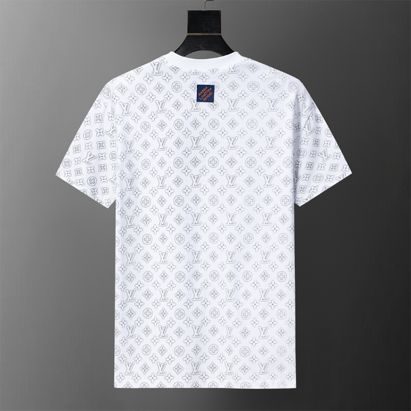LVC204 New men's summer pure cotton top and short sleeved clothing