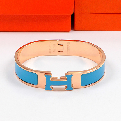 HB3 Classic stainless steel bracelet with H logo, high-quality jewelry