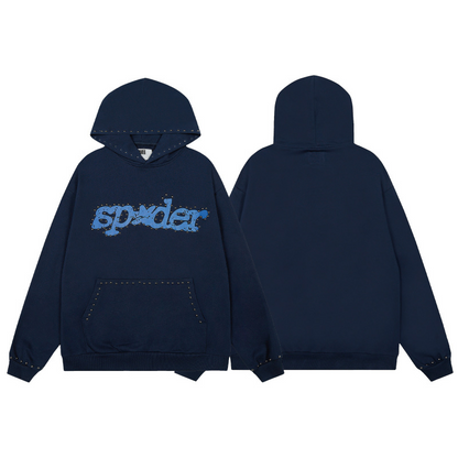 SPC14  New men's and women's autumn and winter pure cotton looped fabric zipper jacket hoodie, clothing
