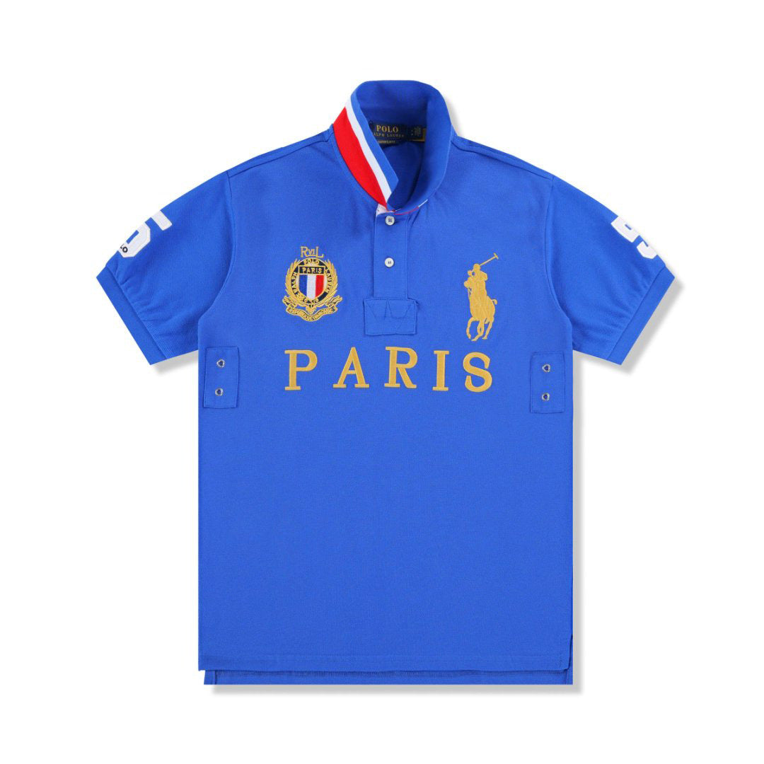 PPC2 summer polo shirt collar embroidered city style top t-shirt polo short sleeved shirt