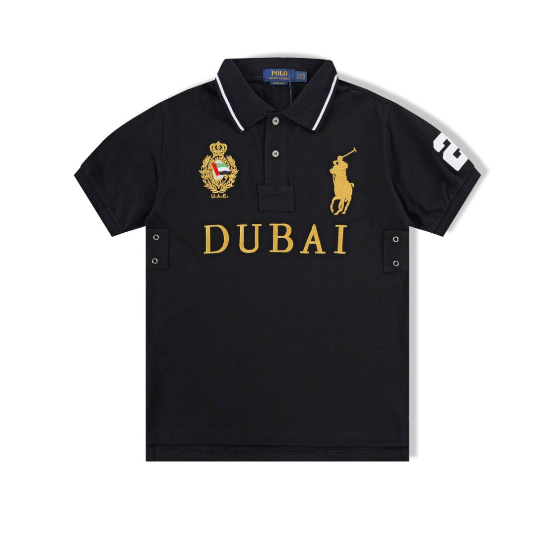 PPC2 summer polo shirt collar embroidered city style top t-shirt polo short sleeved shirt