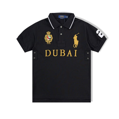 PPC2 summer polo shirt collar embroidered city style top t-shirt polo short sleeved shirt